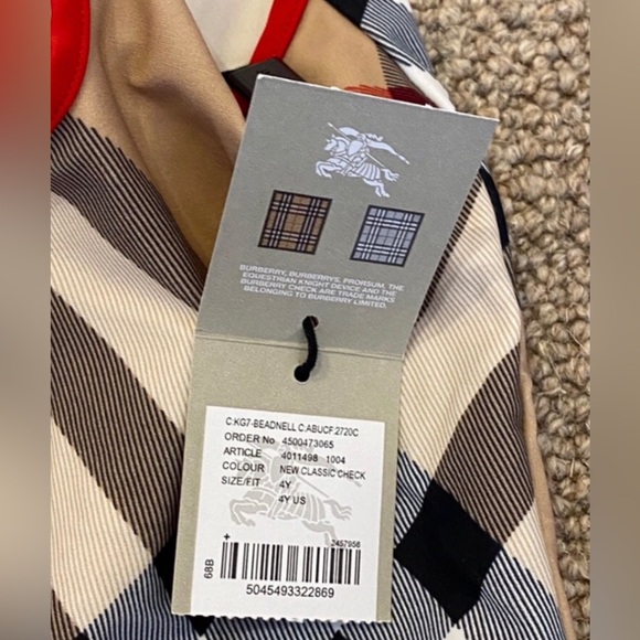4T Burberry Bathing Suit - Picture 3 of 3